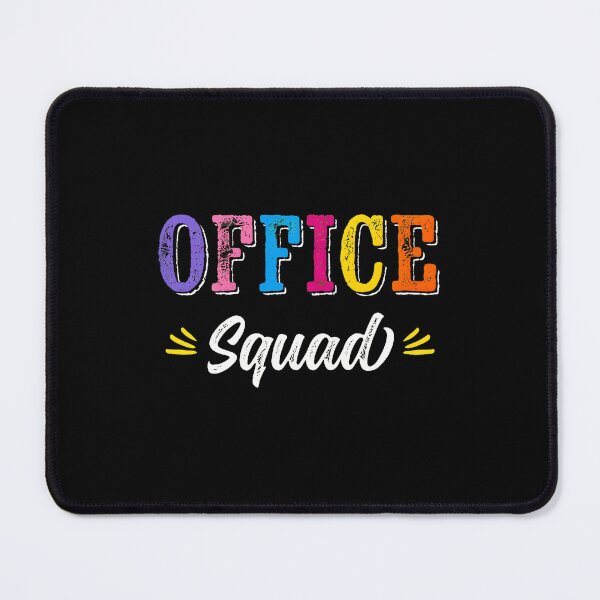 Item preview, Office Squad Colorful Retro Distressed Typography designed and sold by raidscdabne.
