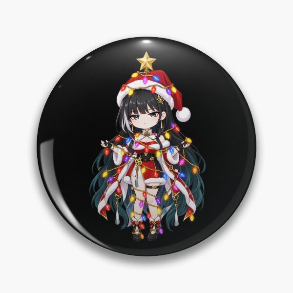 Item preview, Baizhi Wuthering Waves Christmas Lights Tangled Chibi designed and sold by SolenneAzur.