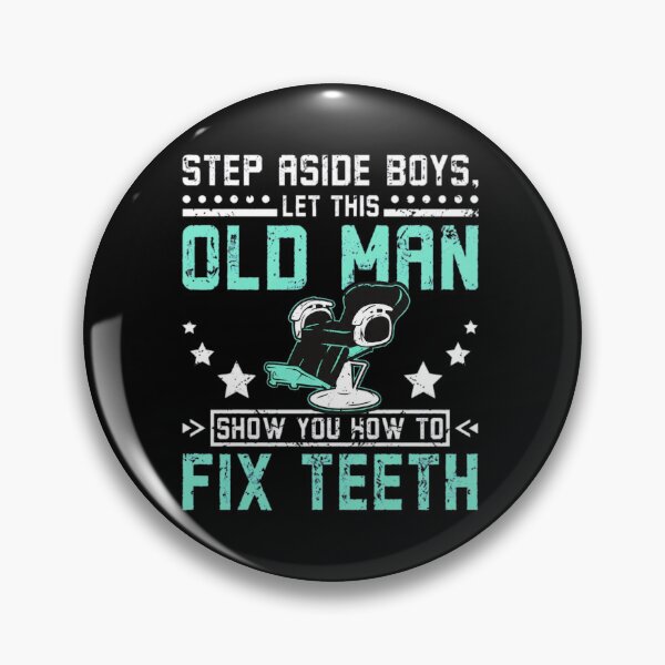 Item preview, Old Man Fix Teeth Dentist Funny designed and sold by veaterkothe.