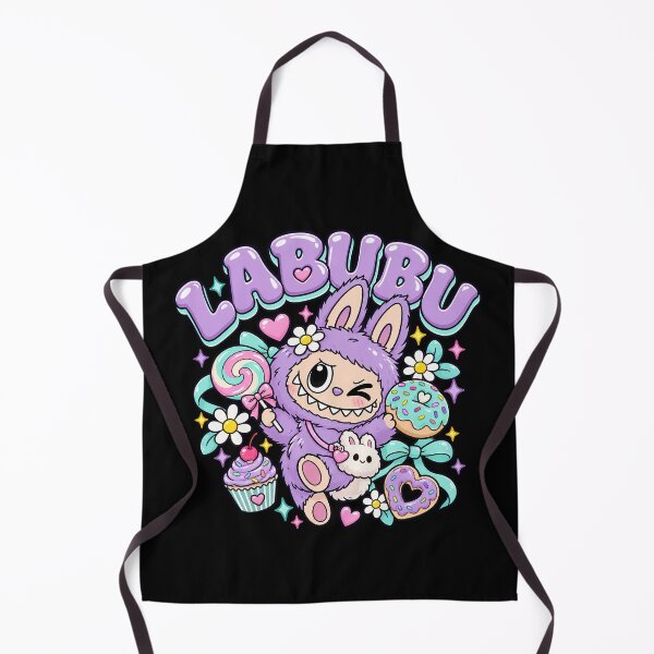 Item preview, Labubu THE MONSTER, Cute Purple Labubu Kawaii Candy Monster Aesthetic designed and sold by graphic-genie.