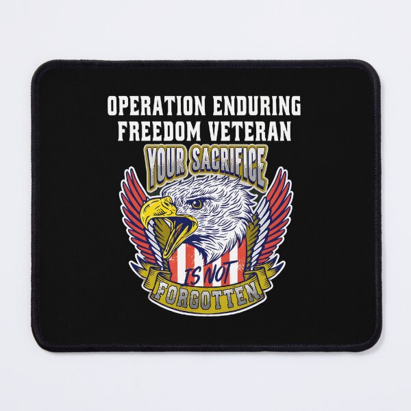 Item preview, Operation Enduring Freedom Veteran Eagle designed and sold by raidscdabne.