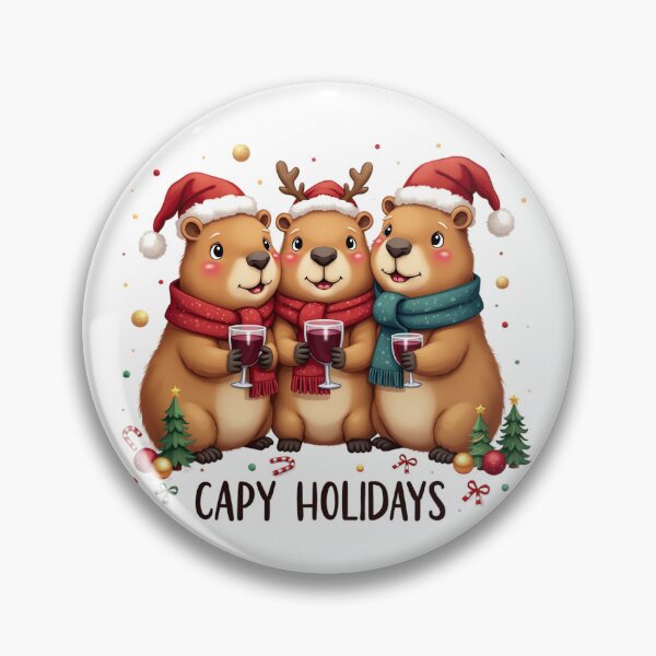 Item preview, Capy holidays! designed and sold by fribabywonder.