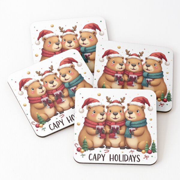 Item preview, Capy holidays! designed and sold by fribabywonder.