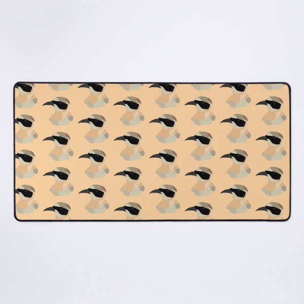 Item preview, CBS Sticker - Male Eastern Black-eared Wheater designed and sold by ClumsyPillbug.