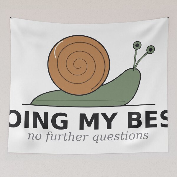 Item preview, Doing My Best No Further Questions designed and sold by deadpansupplyco.