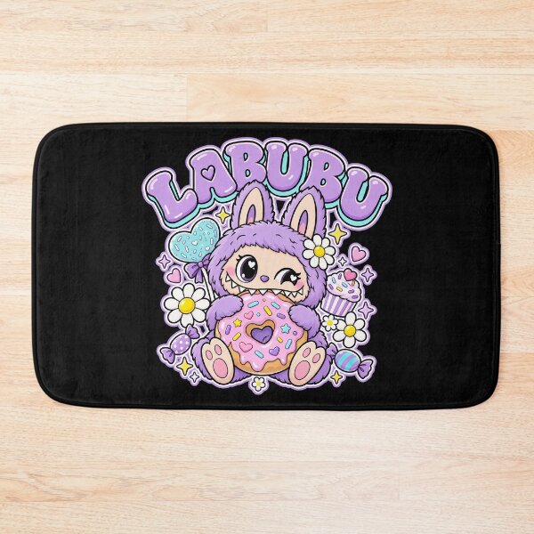 Item preview, Labubu THE MONSTER, Cute Purple Labubu Kawaii Monster Aesthetic designed and sold by graphic-genie.
