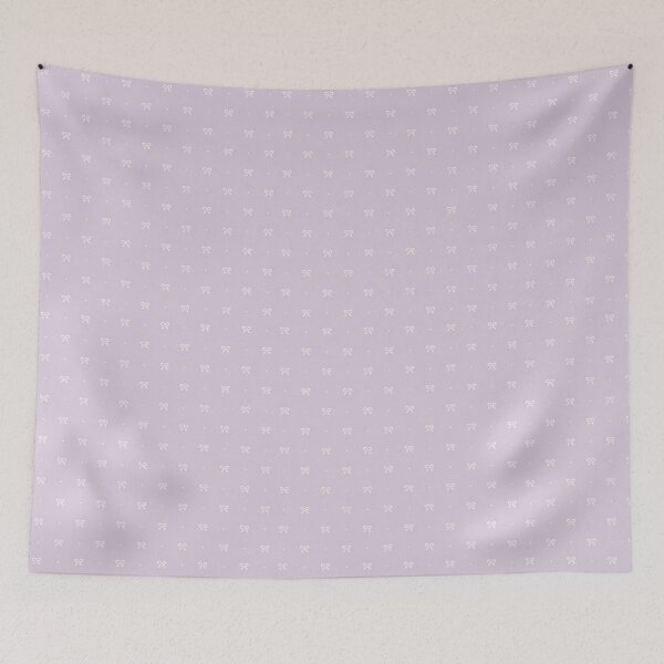 Item preview, Tiny Lavender Bow Toss Coquette Pattern designed and sold by SSundaysPrints.