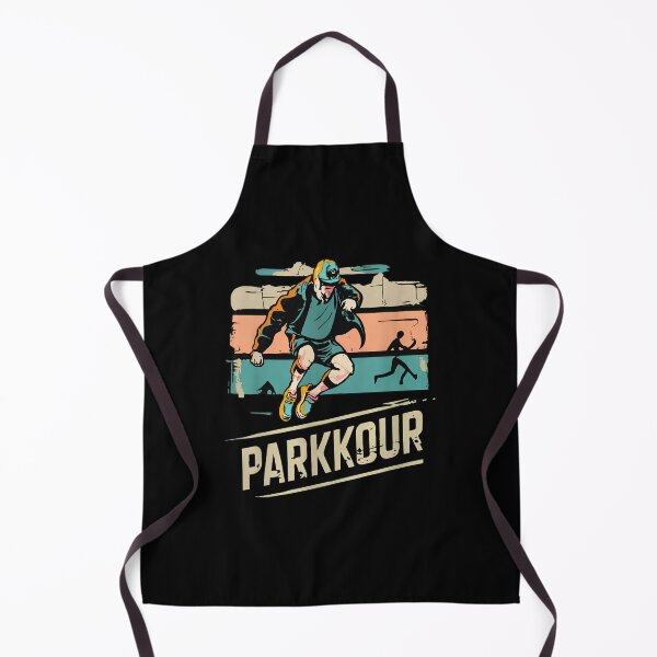 Item preview, Parkour Jump Action Retro Graphic designed and sold by lupfergklipir.
