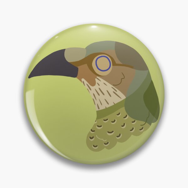 Item preview, CBS Sticker - Female Satin Bowerbird designed and sold by ClumsyPillbug.