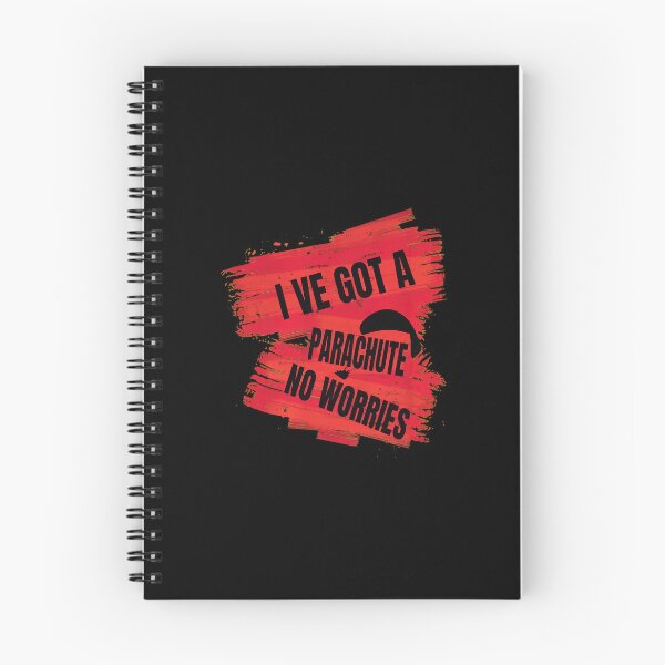 Item preview, Parachute No Worries Funny Skydiving Design designed and sold by hippleviquayle.