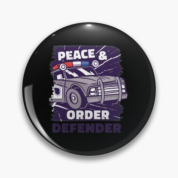 Item preview, Peace & Order Defender Police Car Illustration designed and sold by veaterkothe.