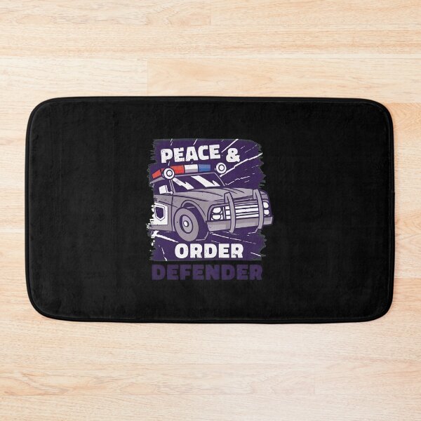 Item preview, Peace & Order Defender Police Car Illustration designed and sold by veaterkothe.
