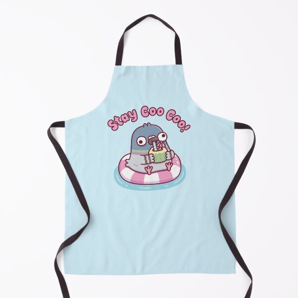 Item preview, Funny Pigeon Chilling On Pool Float Stay Coo Coo Bird Pun designed and sold by rustydoodle.