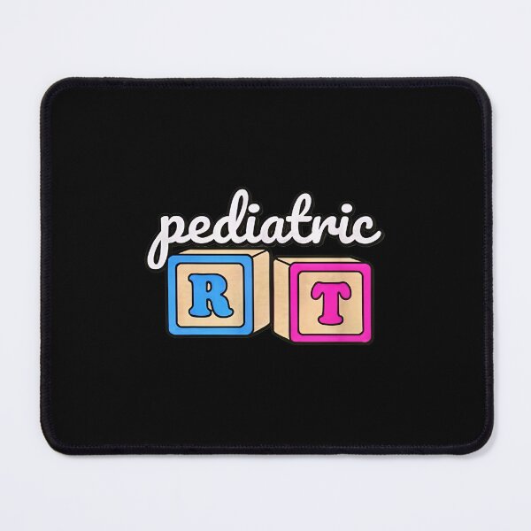 Item preview, Pediatric RT Blocks Cute Cursive Text Design designed and sold by fussyrhobin.