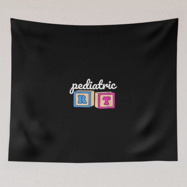 Item preview, Pediatric RT Blocks Cute Cursive Text Design designed and sold by fussyrhobin.