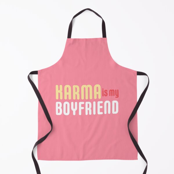 Aperçu de l'œuvre KARMA IS MY BOYFRIEND créée et vendue par GeeklyShirts.