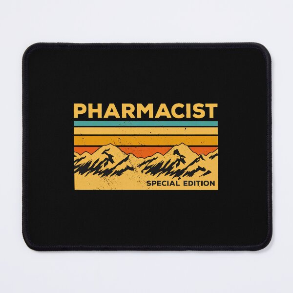 Item preview, Pharmacist Special Edition Retro Sunset Mountains designed and sold by hippleviquayle.