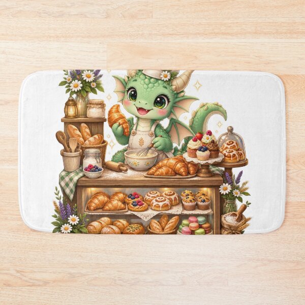 Item preview, Tiny Dragon’s Cozy Cottage Bakery designed and sold by jgvisualarts.