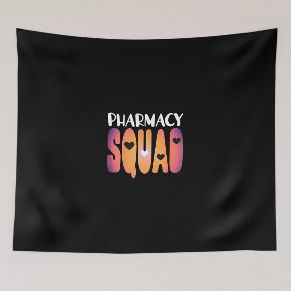 Item preview, Pharmacy Squad Retro Gradient Hearts designed and sold by lupfergklipir.