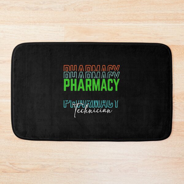 Item preview, Pharmacy Technician Retro Typographic Design designed and sold by veaterkothe.