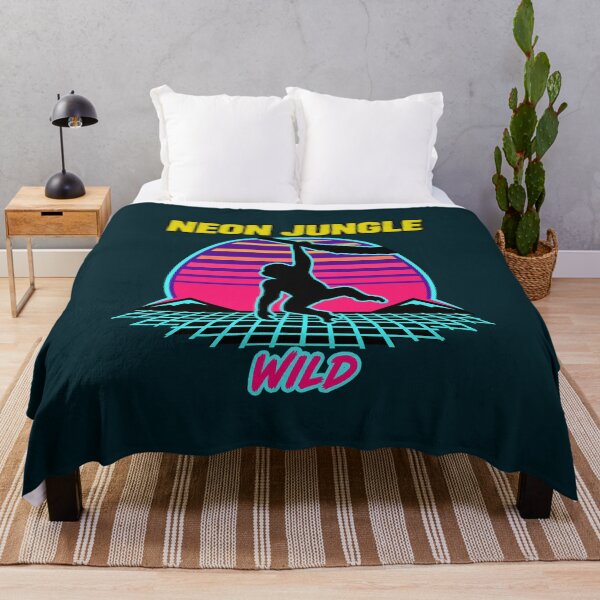 Item preview, Neon Jungle Wild Gorilla Sunset designed and sold by WISHandCOLL.