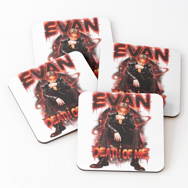 Item preview, EVAN Death of Me Red Glow Graphic | Dark Aesthetic Visual designed and sold by Valeree Store.