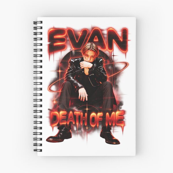 Item preview, EVAN Death of Me Red Glow Graphic | Dark Aesthetic Visual designed and sold by Valeree Store.