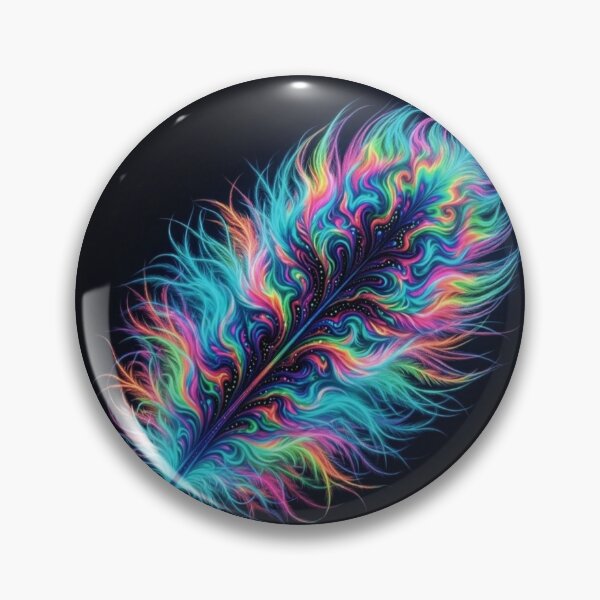 Item preview, Neon feather designed and sold by KingsArtworx 2.