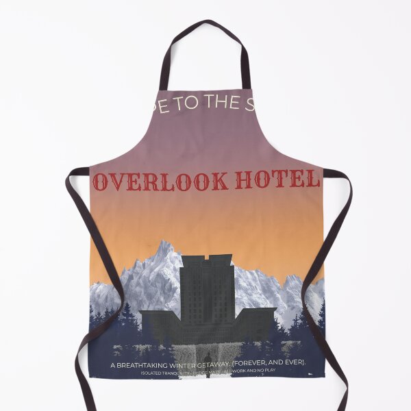 Item preview, Visit The Overlook Hotel Vintage Travel Poster Horror Parody designed and sold by Mircea786.