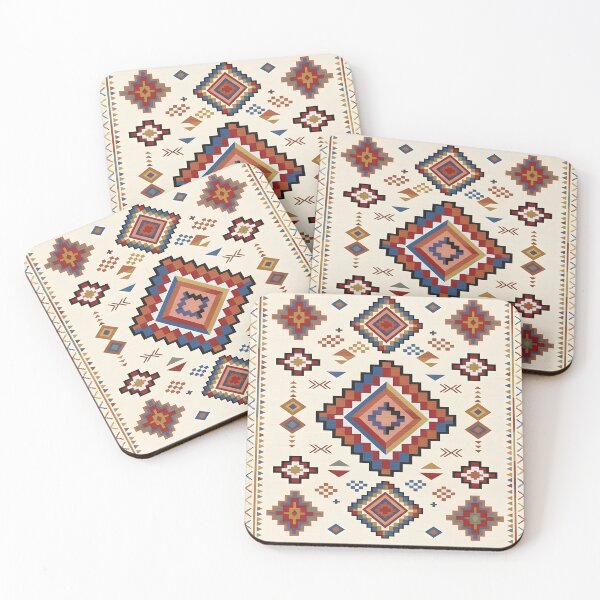 Item preview, Rustic Southwestern Geometric Tribal Art Illustration designed and sold by arteresting-art.