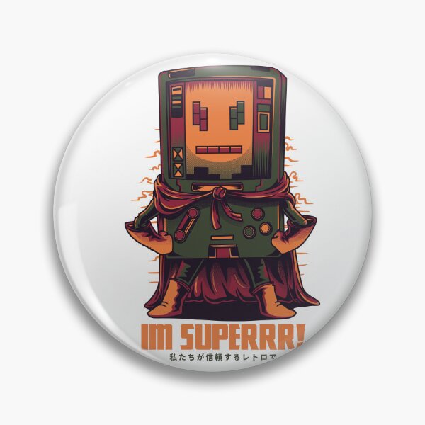 Item preview, Retro Gaming Hero - I'm Superrr! designed and sold by GraphiQTees.