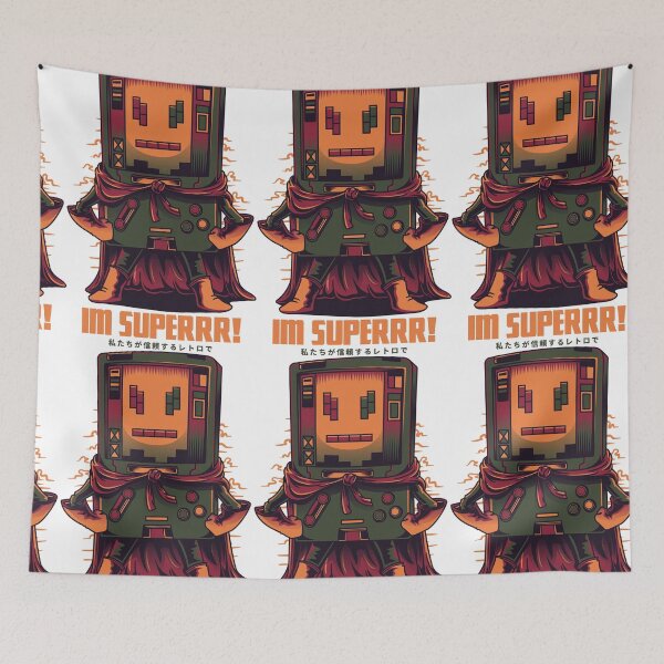 Item preview, Retro Gaming Hero - I'm Superrr! designed and sold by GraphiQTees.