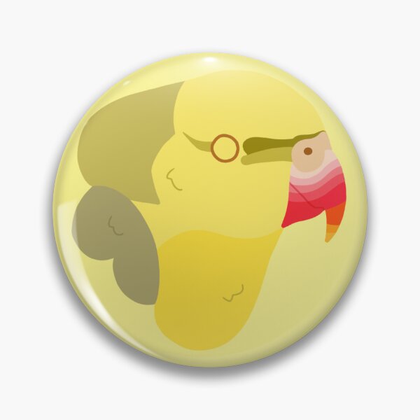 Item preview, CBS Sticker - Male Regent Parrot designed and sold by ClumsyPillbug.
