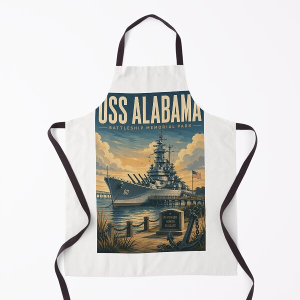 Item preview, USS Alabama Battleship Memorial Park Mobile Alabama Waterfront designed and sold by Places On Earth.