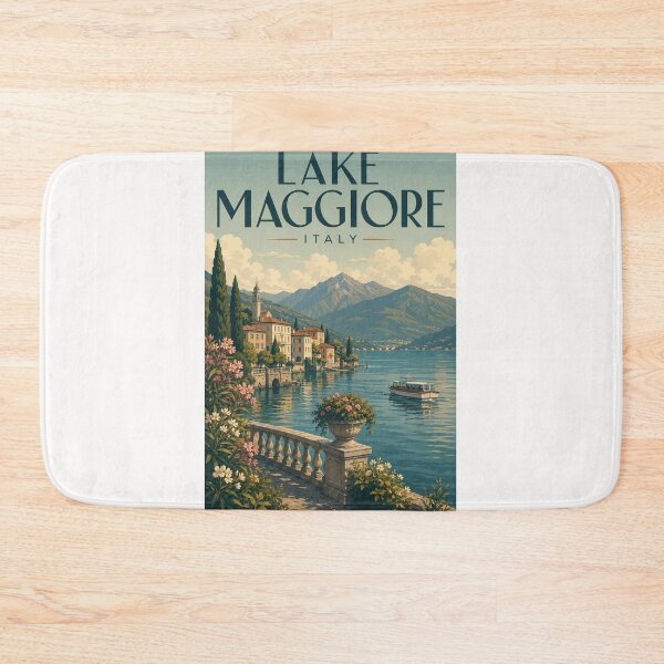 Item preview, Lake Maggiore Italy Waterfront Villas beneath the Italian Alps designed and sold by Places On Earth.