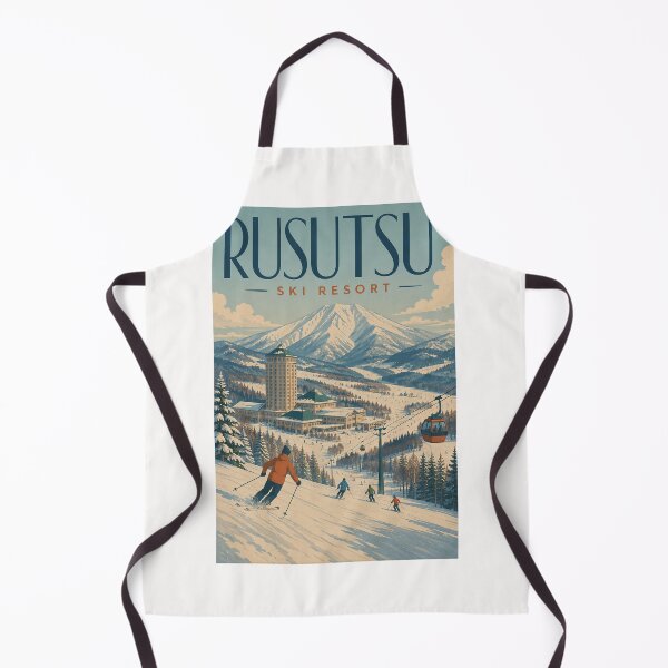 Item preview, Rusutsu Hokkaido Japan Ski Resort beneath Mount Yotei designed and sold by Places On Earth.