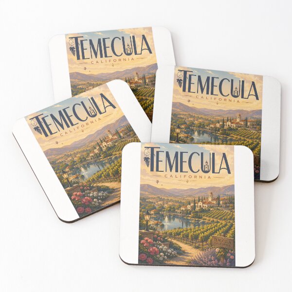 Item preview, Temecula California Wine Country Vineyards and Southern California Hills designed and sold by Places On Earth.