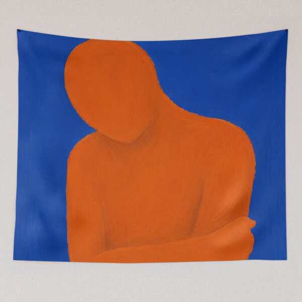 Item preview, "Close Enough" – Modern Abstract Figure Art designed and sold by Moodzu.