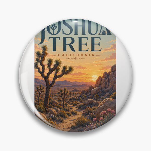 Item preview, Joshua Tree California Desert Sunset among Mojave Rock Formations designed and sold by Places On Earth.