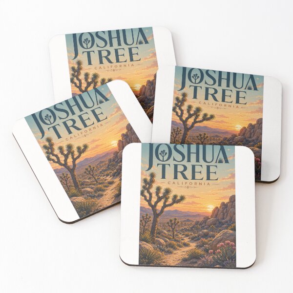 Item preview, Joshua Tree California Desert Sunset among Mojave Rock Formations designed and sold by Places On Earth.