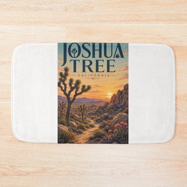 Item preview, Joshua Tree California Desert Sunset among Mojave Rock Formations designed and sold by Places On Earth.
