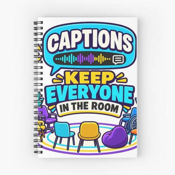 Item preview, Captions Keep Everyone in the Room designed and sold by Shope Buzz.