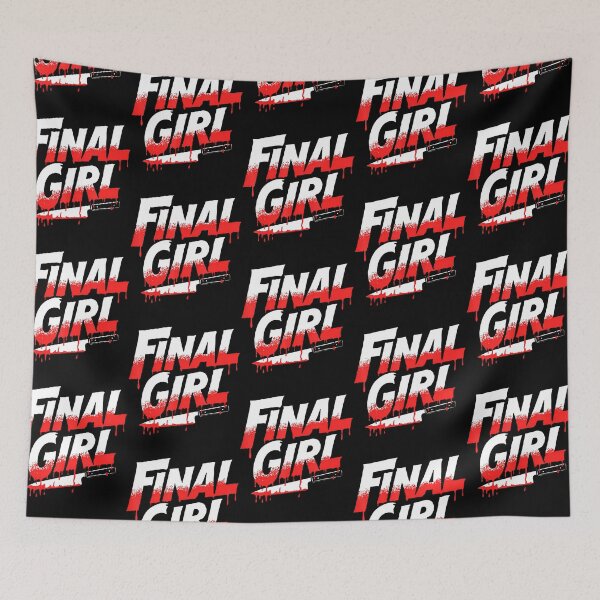 Item preview, Final Girl Bloody Slasher Horror Halloween designed and sold by RealestInternet.