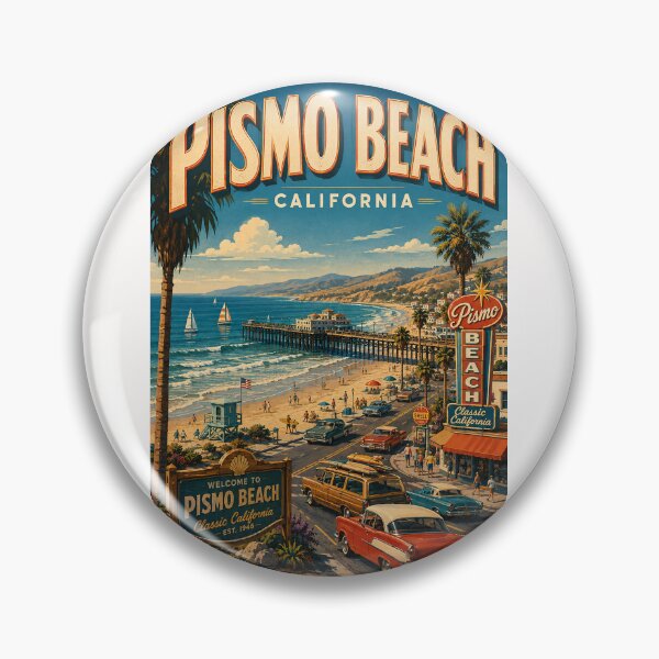 Item preview, Pismo Beach California Pier and Central Coast Waterfront designed and sold by Places On Earth.
