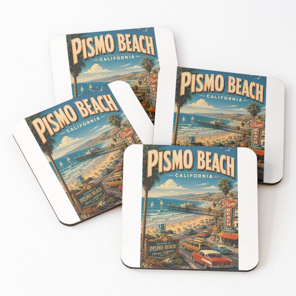 Item preview, Pismo Beach California Pier and Central Coast Waterfront designed and sold by Places On Earth.