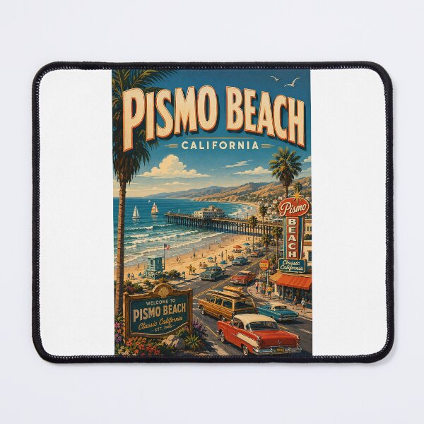Item preview, Pismo Beach California Pier and Central Coast Waterfront designed and sold by Places On Earth.