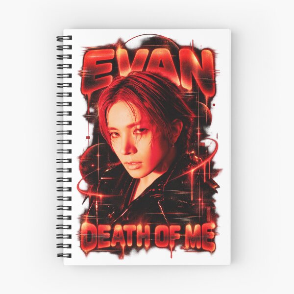Item preview, EVAN Death of Me Neon Fire Visual | Dark Gritty Design designed and sold by Valeree Store.
