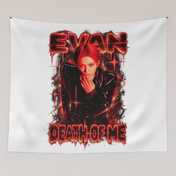 Item preview, EVAN Death of Me Crimson Graphic | Edgy Concert Style designed and sold by Valeree Store.