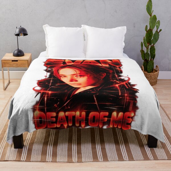 Item preview, EVAN Death of Me Neon Fire Visual | Dark Gritty Design designed and sold by Valeree Store.