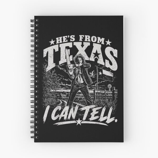 Item preview, Hes from Texas I Can Tell Chainsaw Horror Halloween designed and sold by DunciOcukino.
